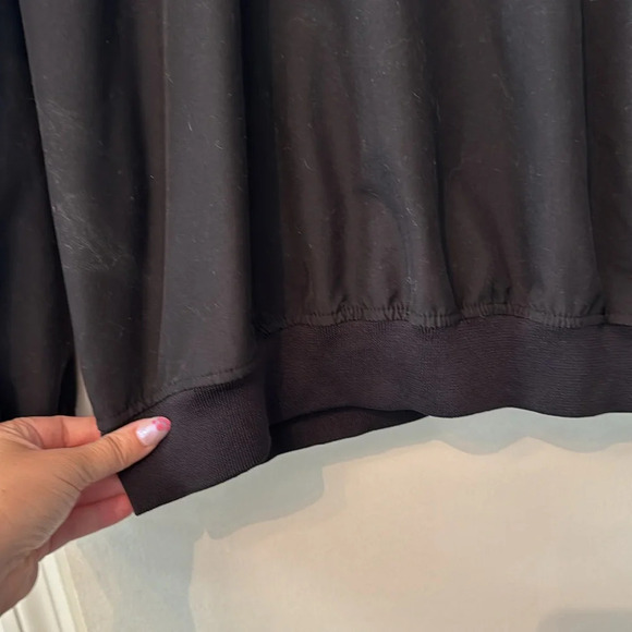 Black Austin Golf Tour Collection Pullover Windbreaker Sweater Size Large - Picture 4 of 7